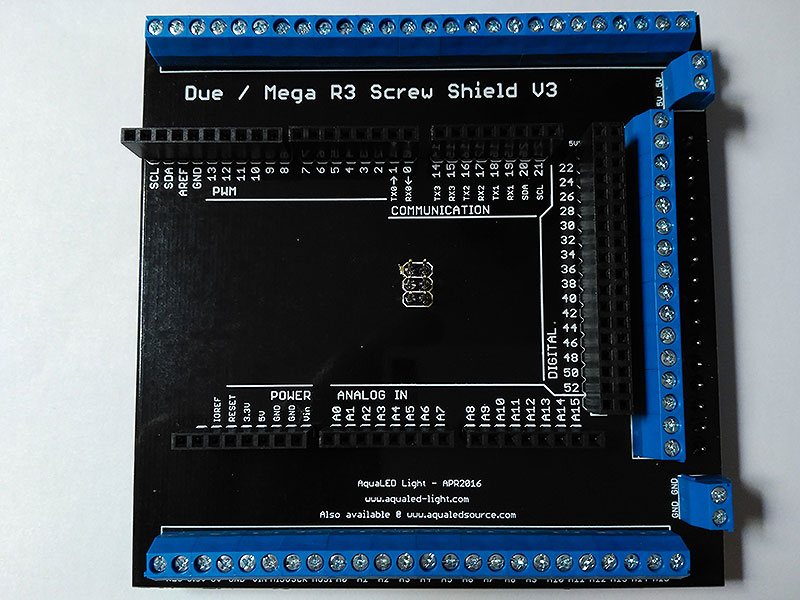 Arduino Due - Mega R3 Screw Shield V3