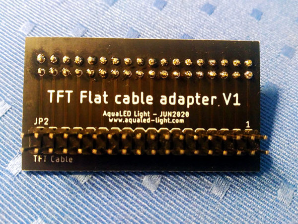 Adaptador de Flat cable para TFT V1